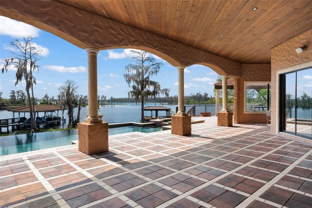 Patio Deck with water view