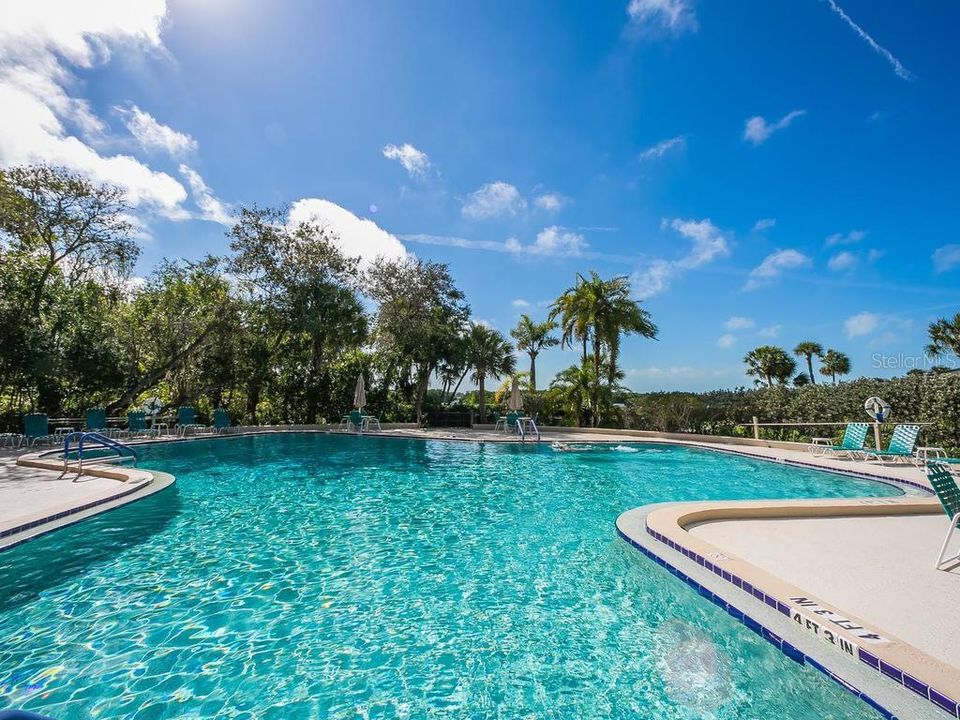 Wilbanks pool - one of six within Pelican cove