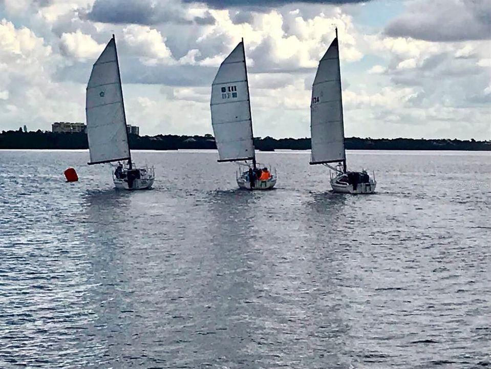 Pelican cove is a very active boating/sailing community