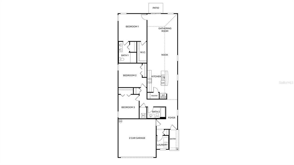 Active With Contract: $317,990 (3 beds, 2 baths, 1655 Square Feet)