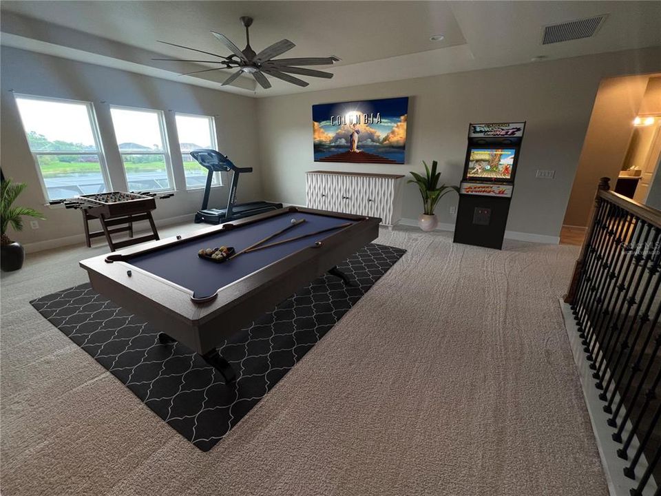 Virtually Staged -  Game Room