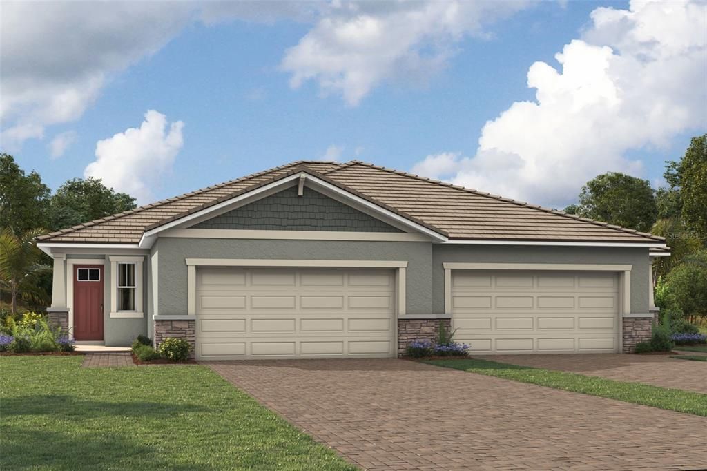 Craftsman Exterior Rendering