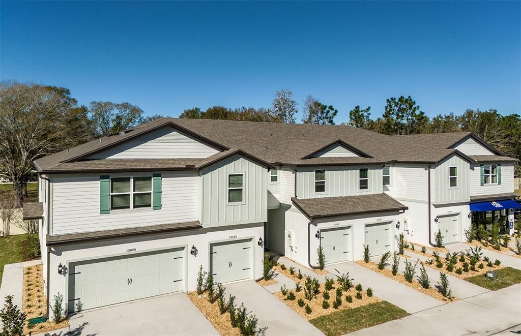 Sycamore Townhome Coastal Elevation