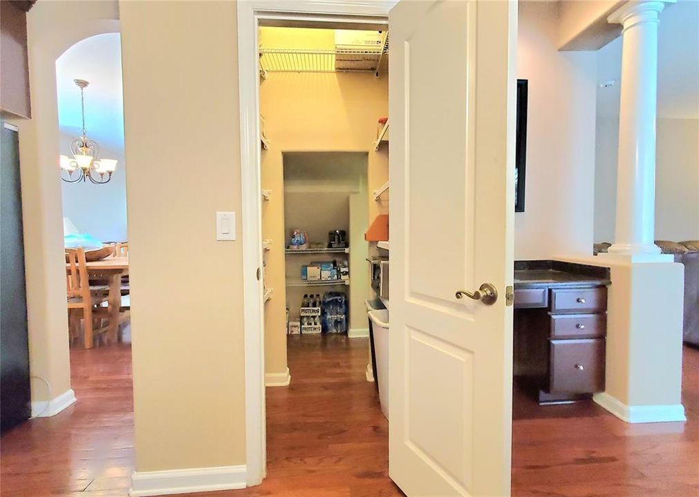 Enormous Walk-in Pantry