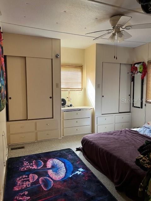 Guest Bedroom with Built-in Closet