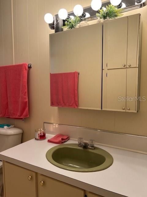 Guest Bathroom with Single Vanity