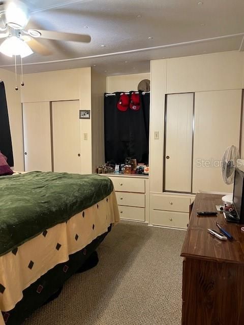 Primary Bedroom with Built-in Closets