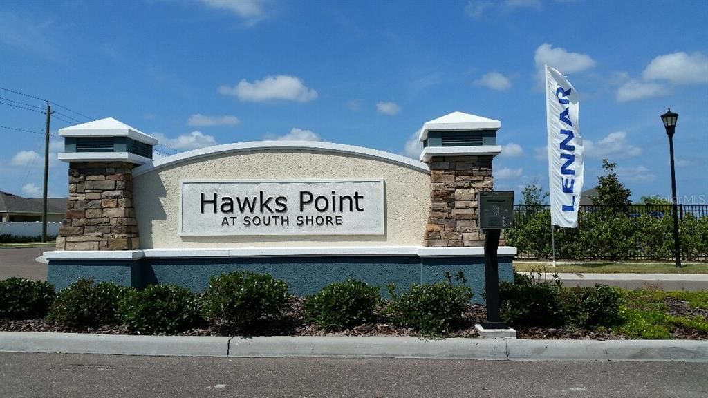 Hawks Point Entrance