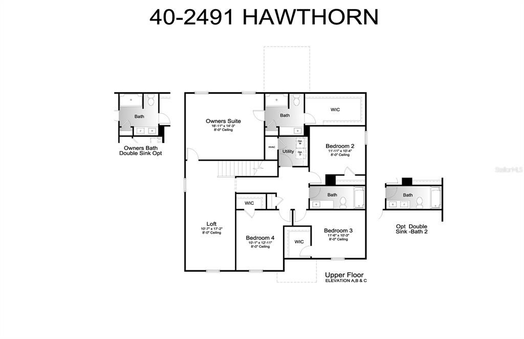 Second Floor - All Options Selected