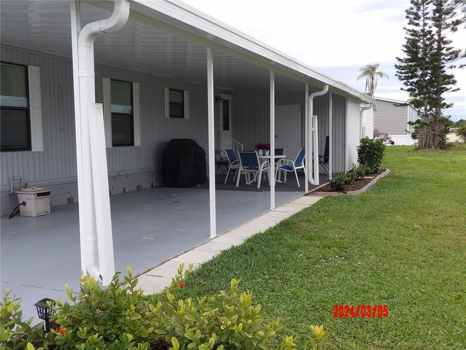 New carport and can fit your car, golfcart or boat