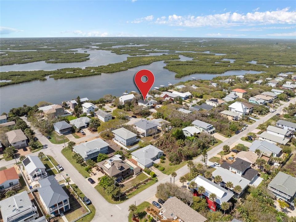 Home proximity to mosquito lagoon.