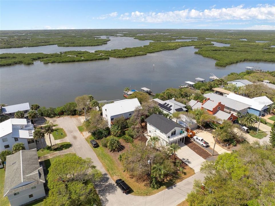 Mosquito lagoon with access around corner from home for paddle board/kayaks.