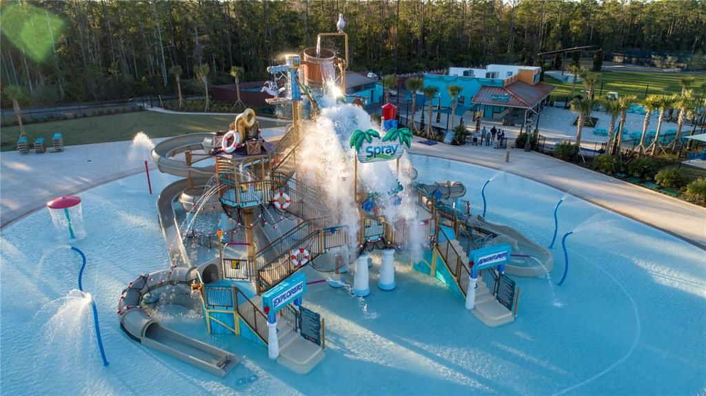 All Nocatee amenities included including splash & spray water park & zip lining