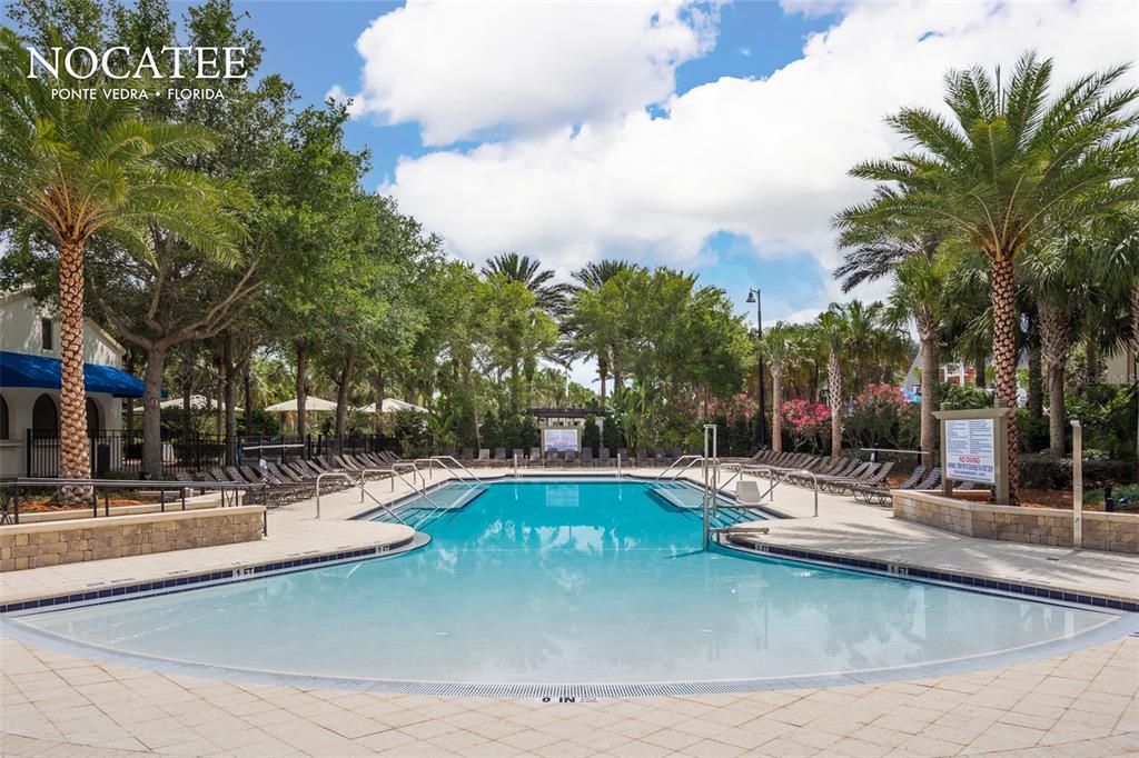 All Nocatee amenities included including splash & spray water park & zip lining