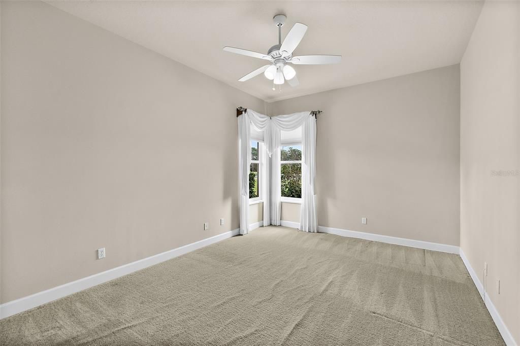 Bedroom 3 w/Window & Ceiling Fan