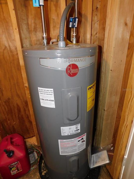 Brand New Water Heater just put in a few weeks ago