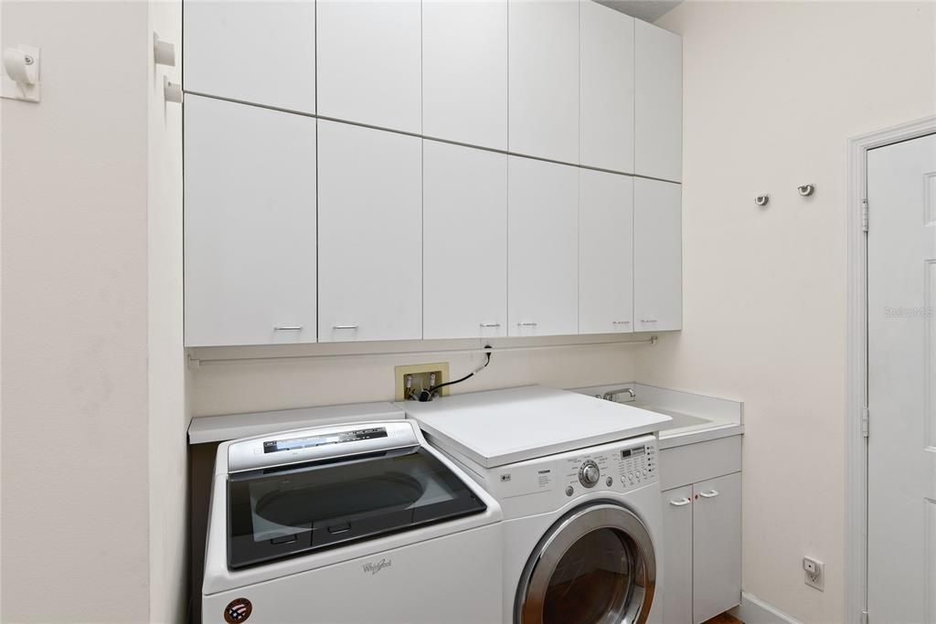 Laundry Room adjacent to Kitchen