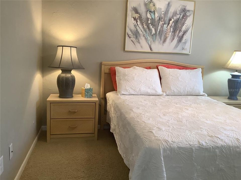 Guest Bedroom, all bedding and furniture stays!