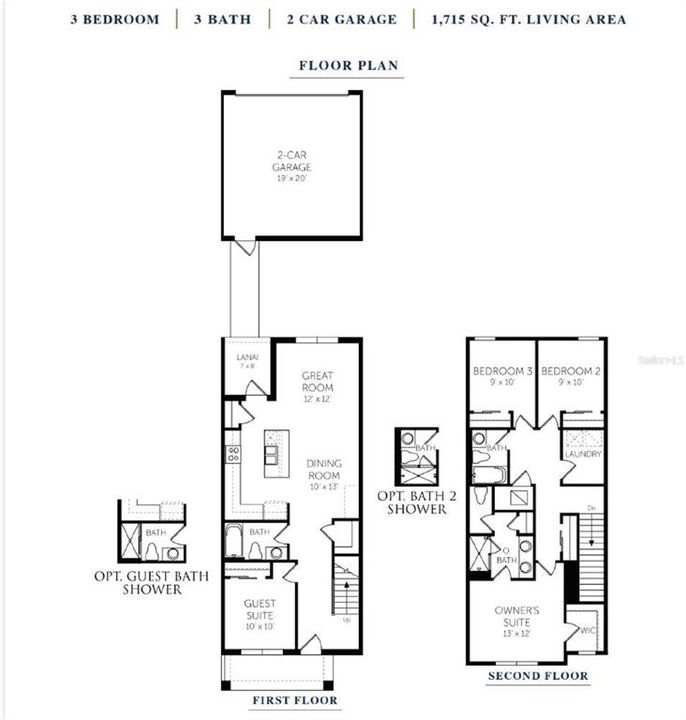 Active With Contract: $465,490 (3 beds, 3 baths, 1715 Square Feet)