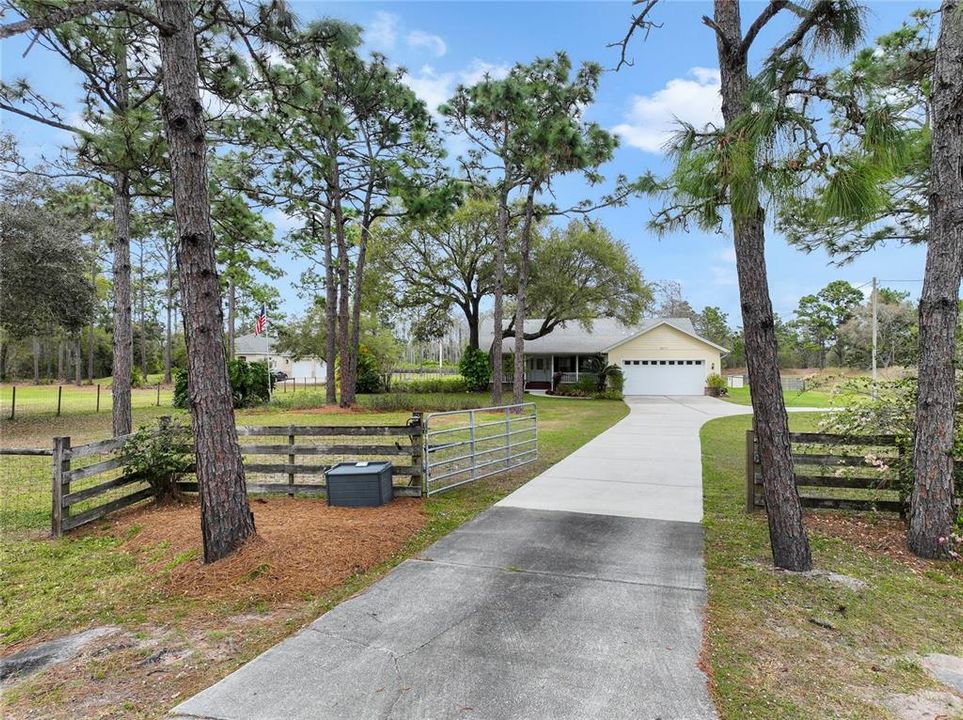 Everything you could want (and more!) on 2+ ACRES, fenced/cross fenced including a 3-bedroom, 2-bath + office POOL HOME, WORKSHOP and SHED; all with NEW ROOFS (2022)!