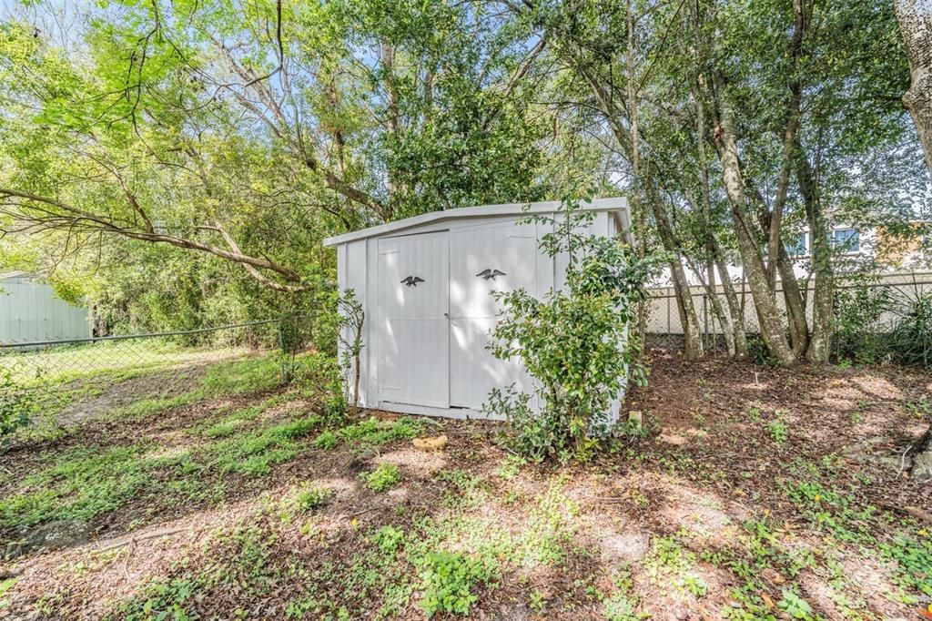 Shed conveys with property