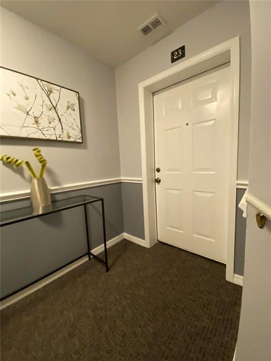 2nd floor unit Entry