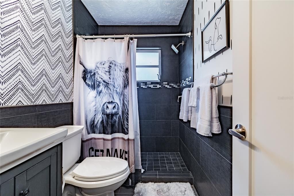 Family Bathroom with walk in shower