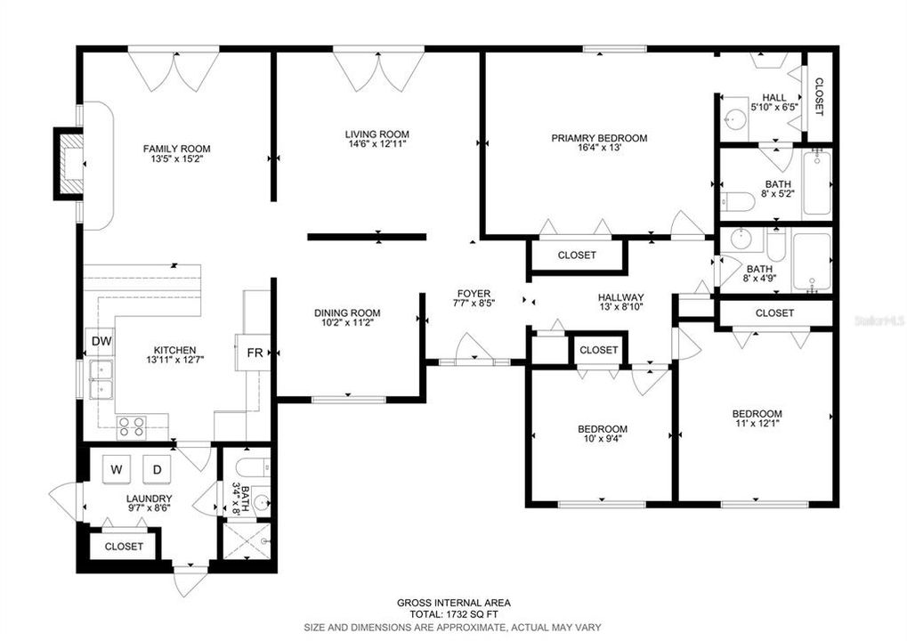 Active With Contract: $549,900 (3 beds, 3 baths, 1763 Square Feet)