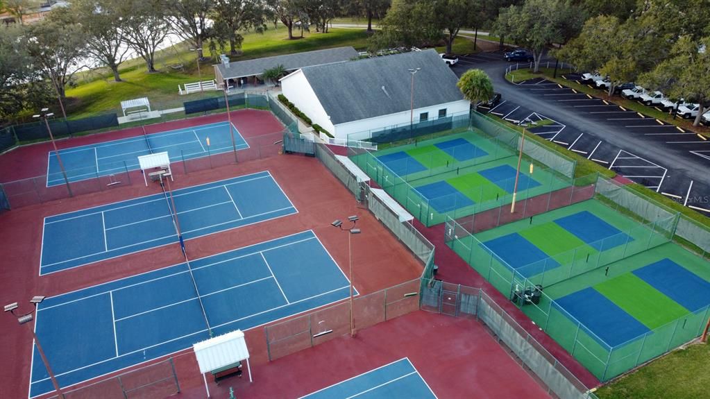 Tennis Courts, Pickle Ball Courts