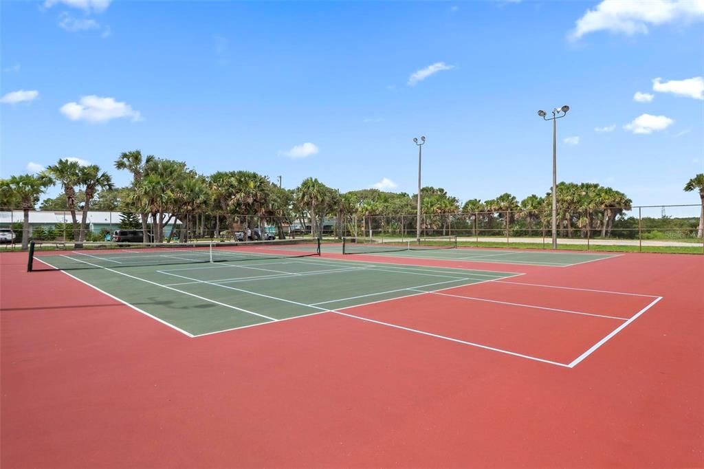 Tennis Courts Across Street