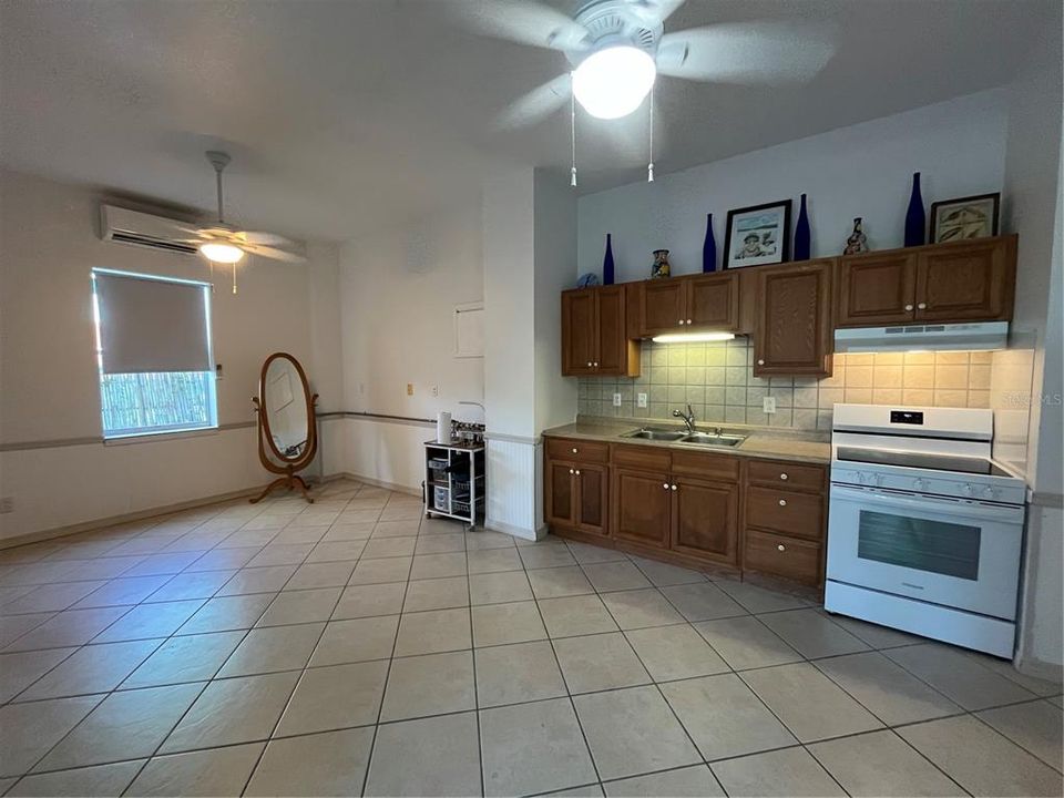 Downstairs Kitchen/Living Room