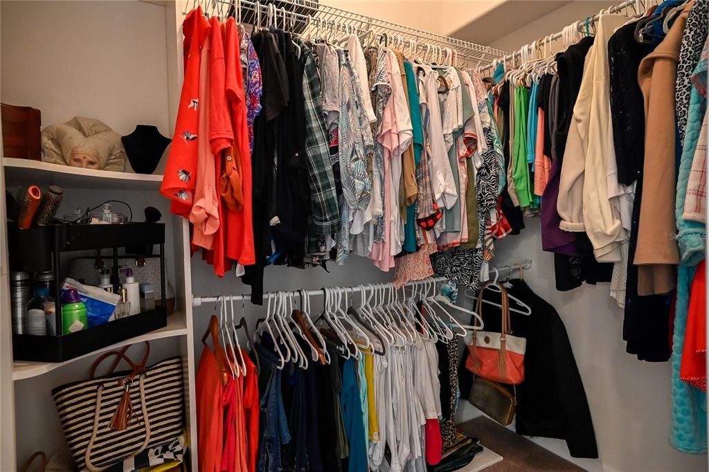 Primary Walk-in Closet