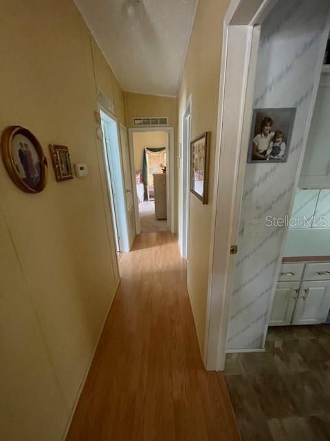 Laminated floors in Dining room, great room and halls