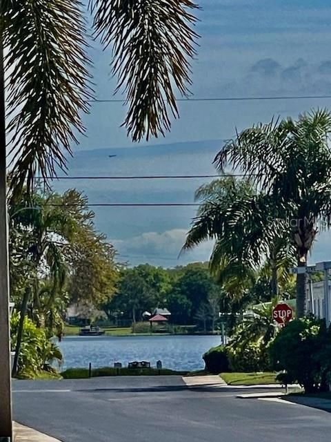 Lake Seminole at opposite end of the same street.