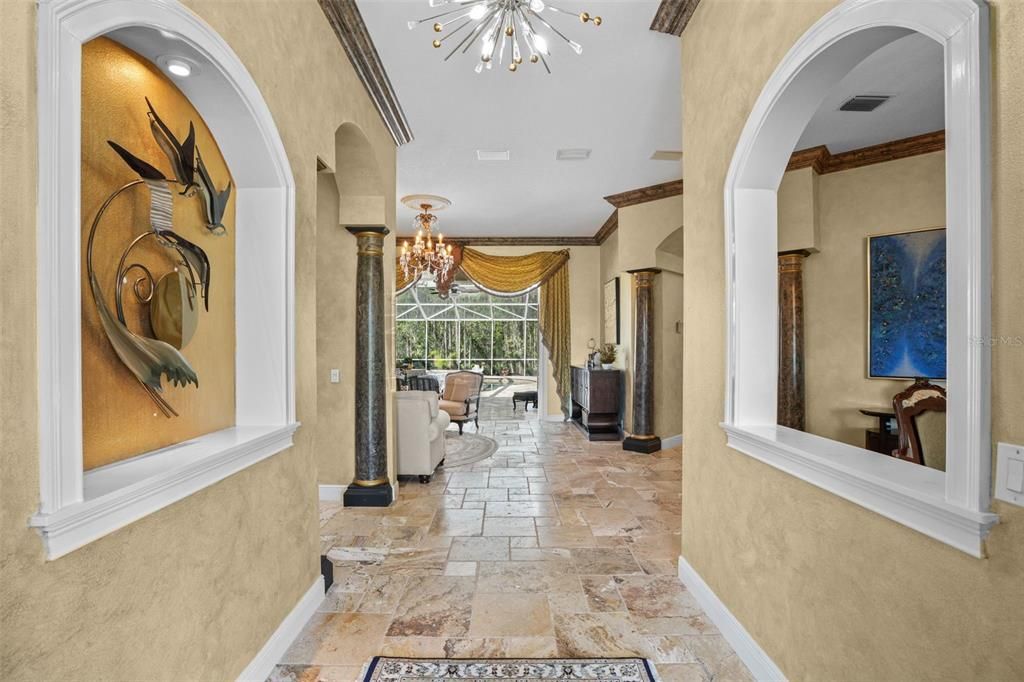 Grand Entrance with 14' Ceilings