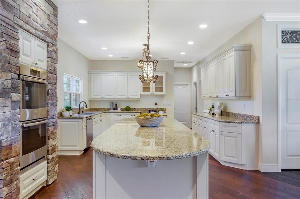 View from Foyer into your beautiful kitchen.