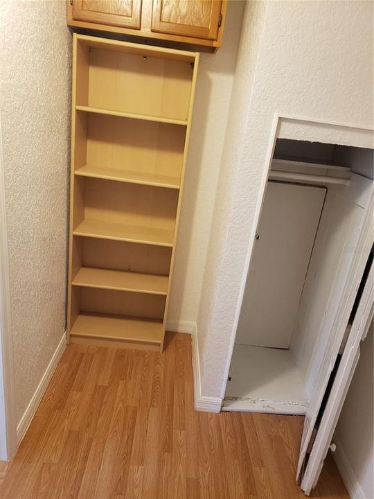 Built ins in 2nd bed Walk In closet