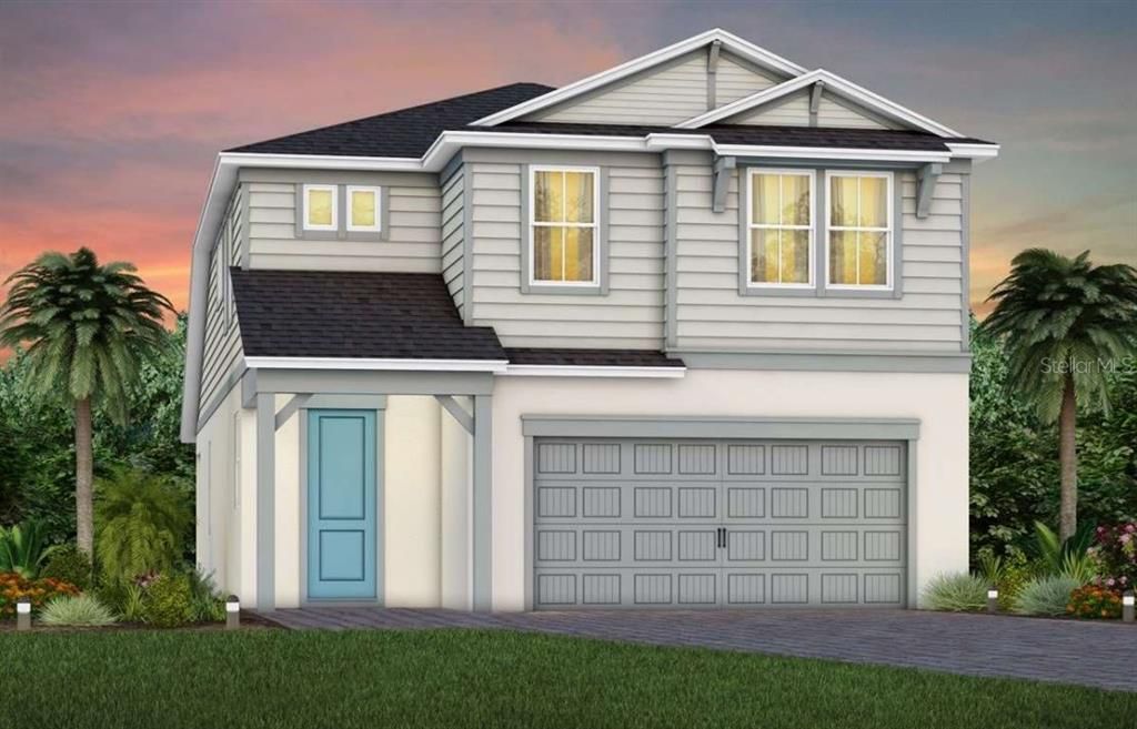Coastal CO2 with Stone Exterior Design. Artistic rendering for this new construction home. Pictures are for illustrative purposes only. Elevations, colors and options may vary.