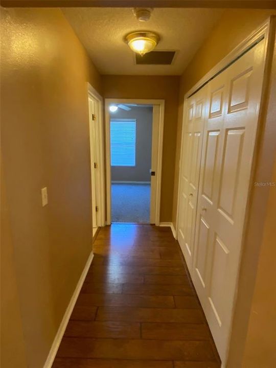 Hallway to Bedroom & Bathroom