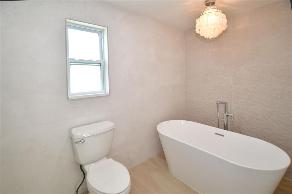 Primary Suite Bath with Soaking Tub