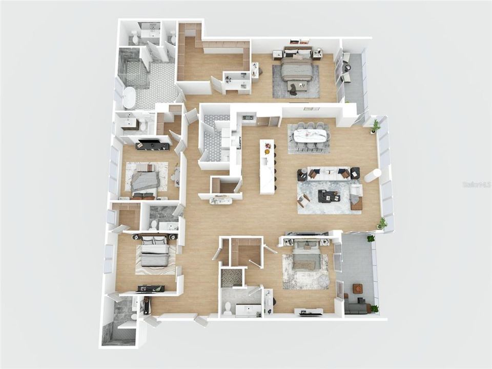 Floor plan PH2302