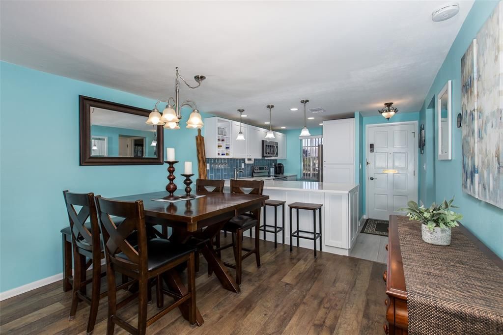 Dining Area and Eat-in Kitchen Bar