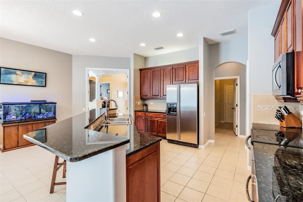 OPEN kitchen with dinette area