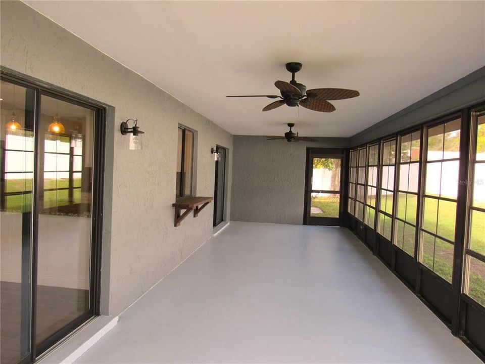 11 x 33 Screen Enclosed Lanai For Family & Friends Entertainment With Beautiful Out-Door Views.