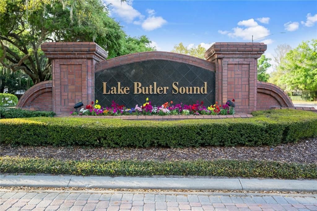 Welcome to Lake Butler Sound, an enclave of 214 beautiful custom homes