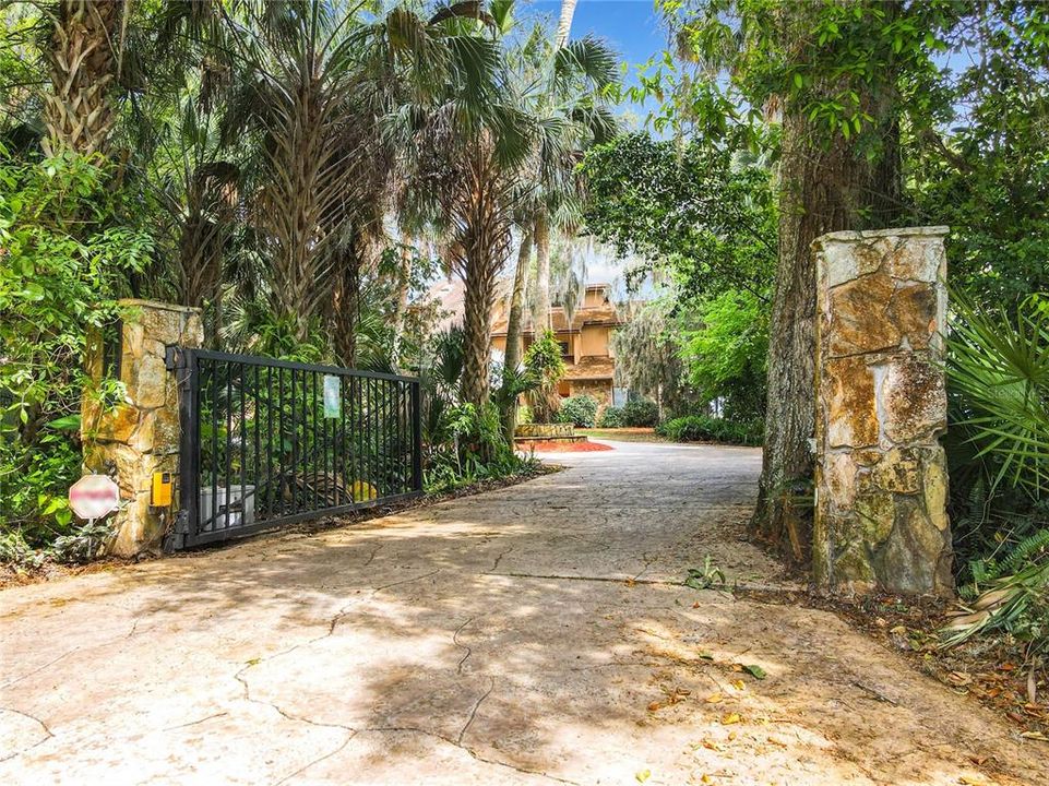 Nestled among mature landscaping including oaks and palm trees, this home could be your own relaxing retreat with lakefront views of peace & tranquility.