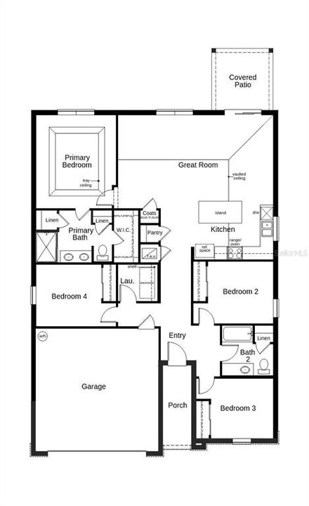 Active With Contract: $409,901 (4 beds, 2 baths, 1707 Square Feet)