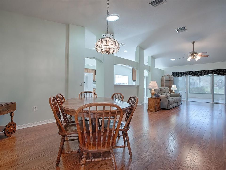 SPACIOUS OPEN FLOORPLAN! VIEW FROM THE FORMAL DINING AREA