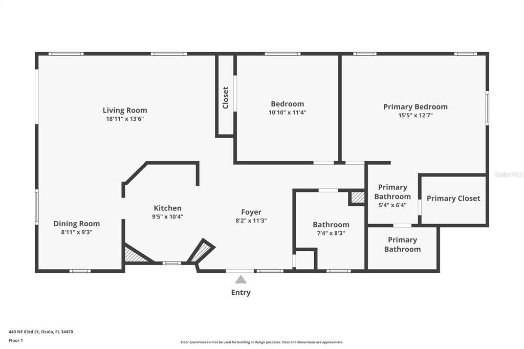 For Sale: $115,000 (2 beds, 2 baths, 1152 Square Feet)
