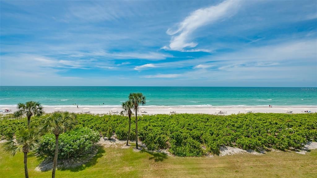 Offering world-class unobstructed Gulf and beach views from its desirable southwest corner vantage point